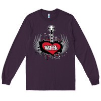 Plum the school of rock new vector Long Sleeve Tee - linhVisuals