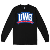 Black uwg wolves Long Sleeve Tee - linhVisuals