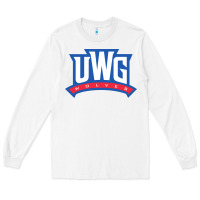 White uwg wolves Long Sleeve Tee - linhVisuals
