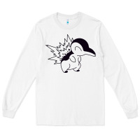 White cyndaquil Long Sleeve Tee - linhVisuals