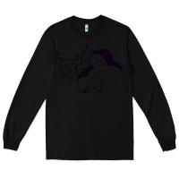 Black cyndaquil Long Sleeve Tee - linhVisuals