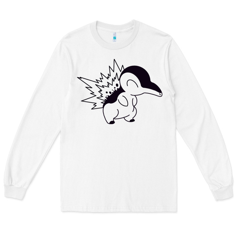 Cyndaquil Long Sleeve Tee by linhVisuals | Teevron