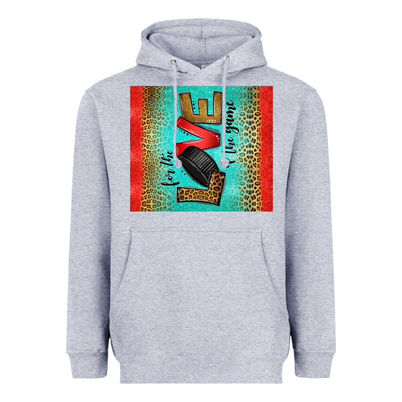 For The Love Of The Game Ice Hockey Heavyweight Hoodie by Jasminsmagicworld | Teevron