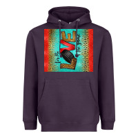 Plum for the love of the game ice hockey Heavyweight Hoodie - Jasminsmagicworld