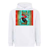 White for the love of the game ice hockey Heavyweight Hoodie - Jasminsmagicworld