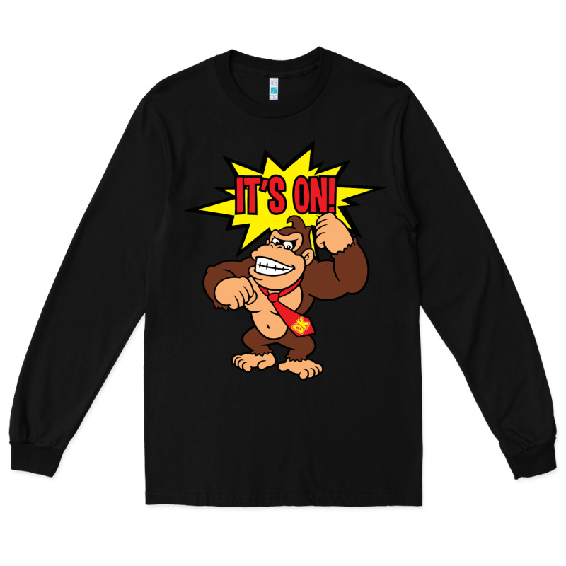 Donkey Kong Long Sleeve Tee by linhVisuals | Teevron