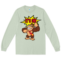 Matcha donkey kong Long Sleeve Tee - linhVisuals