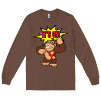 Chestnut donkey kong Long Sleeve Tee - linhVisuals