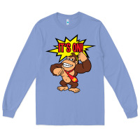 Colony Blue donkey kong Long Sleeve Tee - linhVisuals