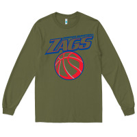Army Green gonzaga basketball Long Sleeve Tee - linhVisuals