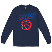 Navy gonzaga basketball Long Sleeve Tee - linhVisuals