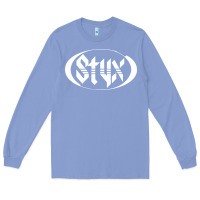 Colony Blue styx Long Sleeve Tee - linhVisuals