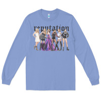 Colony Blue reputation  okka Long Sleeve Tee - linhVisuals