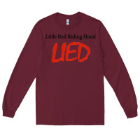 Burgundy restore the wolf defender of wildlife back Long Sleeve Tee - linhVisuals