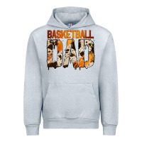 Heather Grey no background basketball dad Urban Hoodie - Jasminsmagicworld