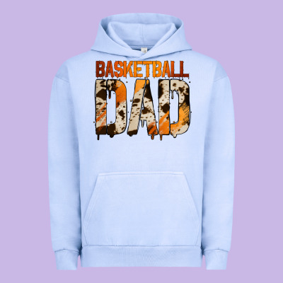 No Background Basketball Dad Urban Hoodie Designed By Jasminsmagicworld