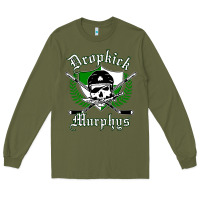 Army Green dropkick murphy's best of punk Long Sleeve Tee - linhVisuals