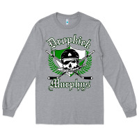 Heather Grey dropkick murphy's best of punk Long Sleeve Tee - linhVisuals