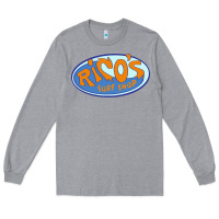 Heather Grey richo surf shop Long Sleeve Tee - linhVisuals