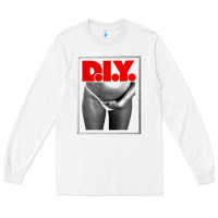 White rihanna diy Long Sleeve Tee - linhVisuals