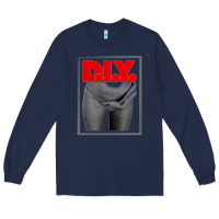 Navy rihanna diy Long Sleeve Tee - linhVisuals