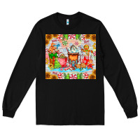 Black christmas coffee class Long Sleeve Tee - CowhideDigitalArt