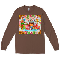 Chestnut christmas coffee class Long Sleeve Tee - CowhideDigitalArt