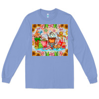 Colony Blue christmas coffee class Long Sleeve Tee - CowhideDigitalArt