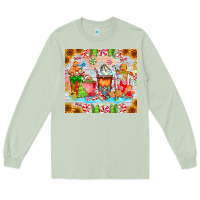 Matcha christmas coffee class Long Sleeve Tee - CowhideDigitalArt