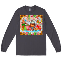 Smoke christmas coffee class Long Sleeve Tee - CowhideDigitalArt