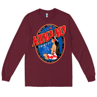 Burgundy hinano tahiti Long Sleeve Tee - linhVisuals