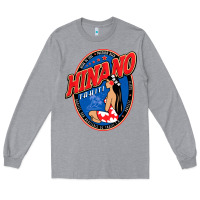 Heather Grey hinano tahiti Long Sleeve Tee - linhVisuals