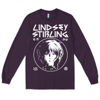 Plum lindsey stirling white Long Sleeve Tee - linhVisuals