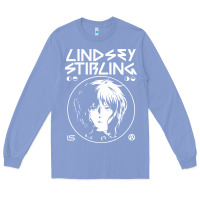Colony Blue lindsey stirling white Long Sleeve Tee - linhVisuals