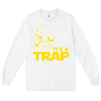 White it's a trap Long Sleeve Tee - linhVisuals