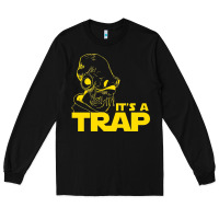Black it's a trap Long Sleeve Tee - linhVisuals