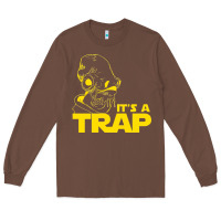 Chestnut it's a trap Long Sleeve Tee - linhVisuals