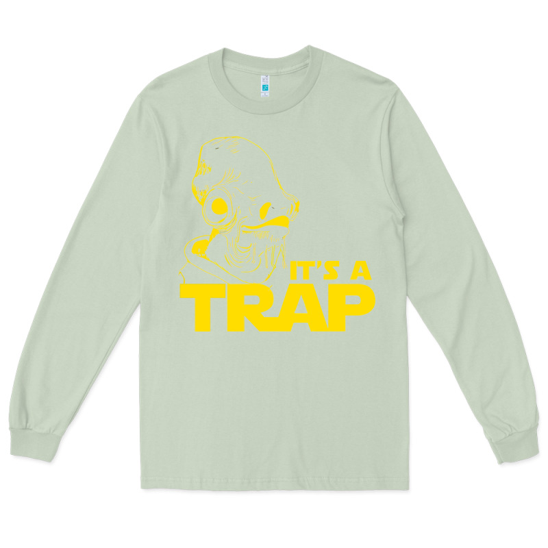 It's A Trap Long Sleeve Tee by linhVisuals | Teevron