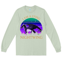 Matcha wings of fire i am a lying nightwing vintage Long Sleeve Tee - linhVisuals