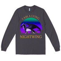Smoke wings of fire i am a lying nightwing vintage Long Sleeve Tee - linhVisuals