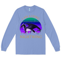 Colony Blue wings of fire i am a lying nightwing vintage Long Sleeve Tee - linhVisuals