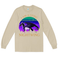 Mushroom wings of fire i am a lying nightwing vintage Long Sleeve Tee - linhVisuals