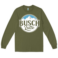 Army Green premium busch Long Sleeve Tee - linhVisuals