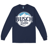 Navy premium busch Long Sleeve Tee - linhVisuals