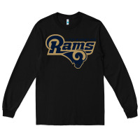 Black rams Long Sleeve Tee - linhVisuals