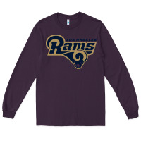 Plum rams Long Sleeve Tee - linhVisuals