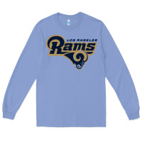 Colony Blue rams Long Sleeve Tee - linhVisuals