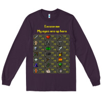 Plum runescape game Long Sleeve Tee - linhVisuals