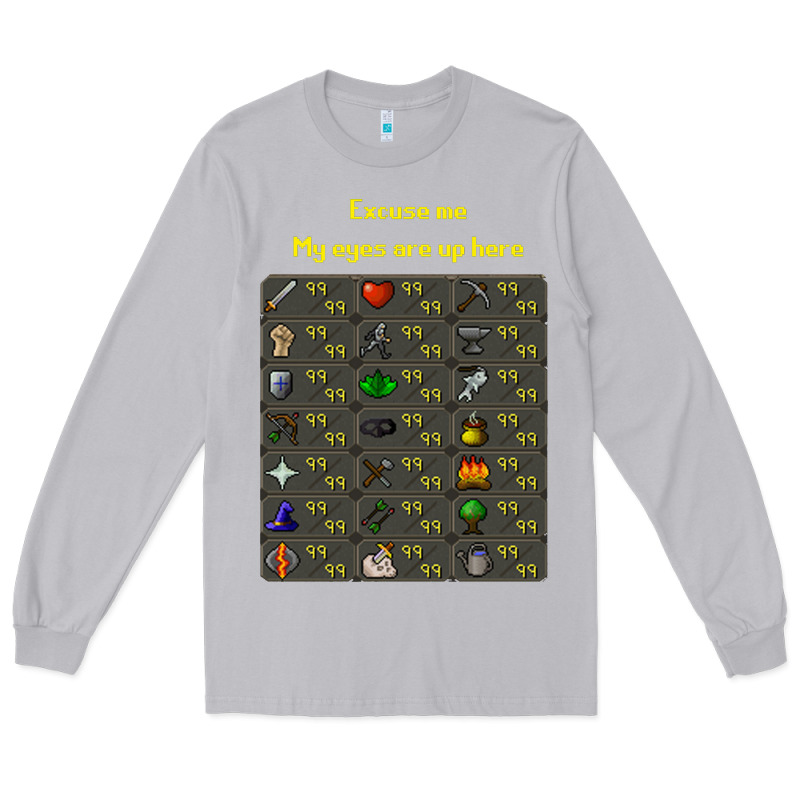 Runescape Game Long Sleeve Tee by linhVisuals | Teevron