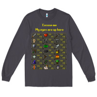 Smoke runescape game Long Sleeve Tee - linhVisuals